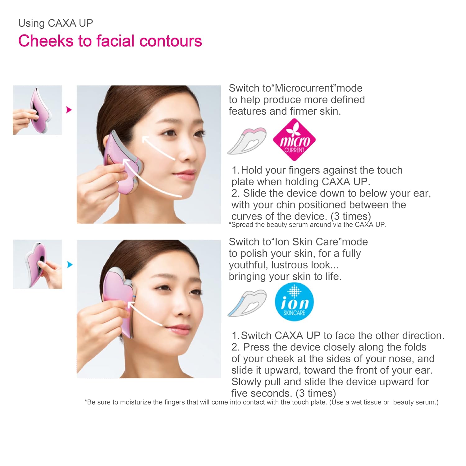 Heart Face Lifting Beauty Device (White)