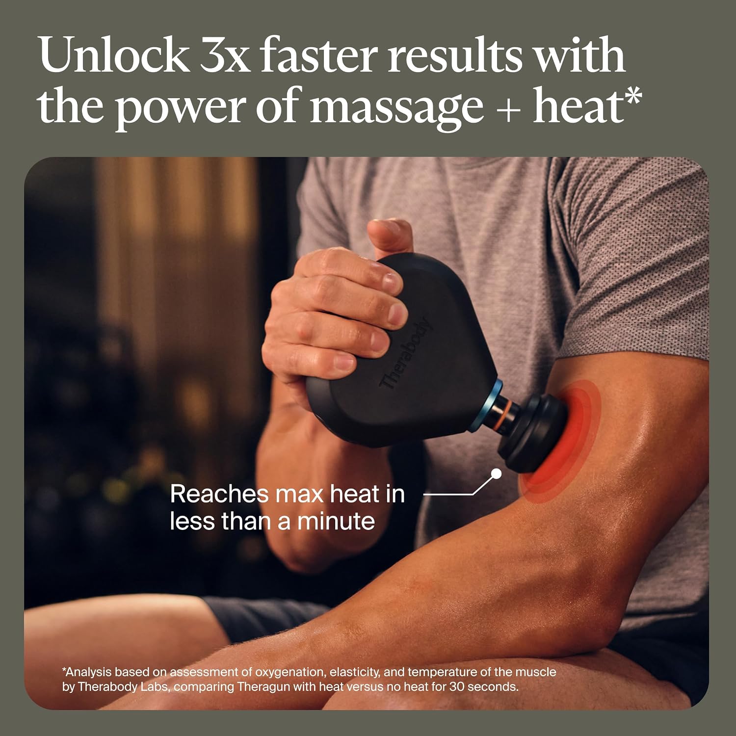 TheraGun Mini Plus Massage Gun by Therabody - Portable Massage Enhanced with Heat – Travel Essential for Faster Recovery On The Go