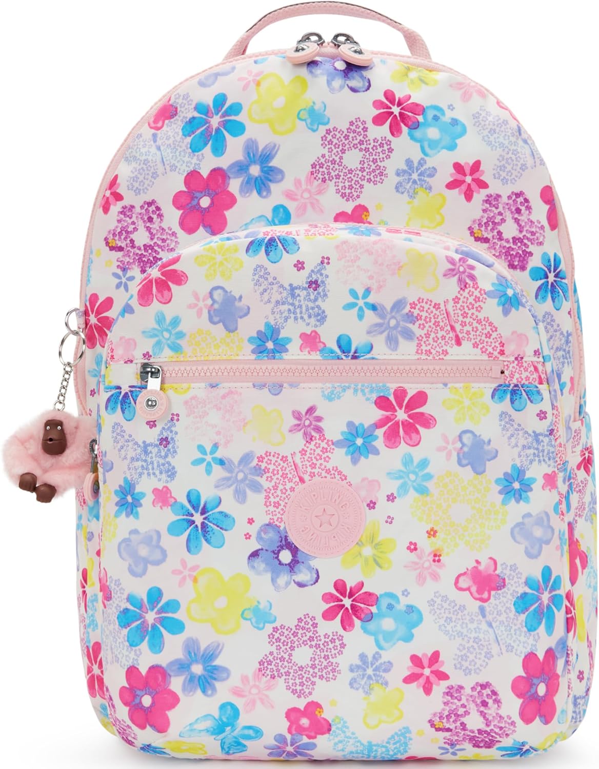 Kipling Women's Seoul Bts 15' Laptop Backpack, Durable, Roomy with Padded Shoulder Straps, Built-In Protective Sleeve