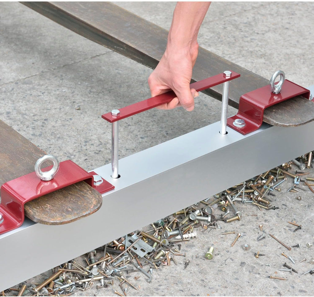 Global Industrial 36'W Hang-Type Magnetic Sweeper With Forklift Hanger