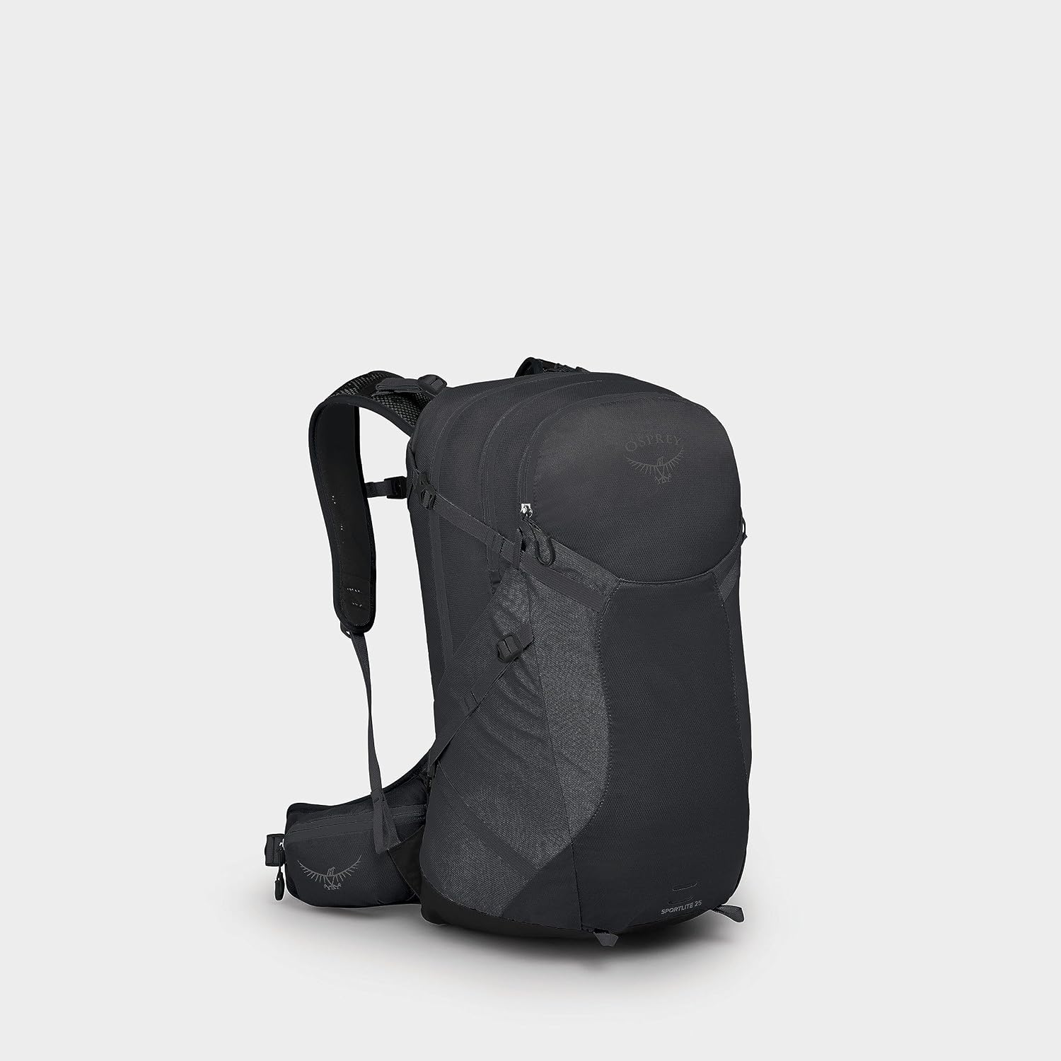 Osprey Sportlite 25L Lightweight Hiking Backpack for Men and Women, Dark Charcoal Grey, M/L
