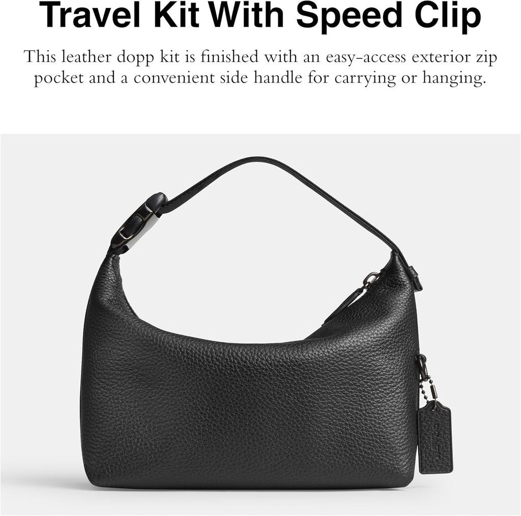 Coach Men's Travel Kit with Speed Clip