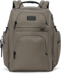 TUMI - Alpha Brief Pack - Men's and Women's Work and Travel Laptop Backpack with Padded Adjustable Strap - Fits Up to 15' Screen - Grey Alloy