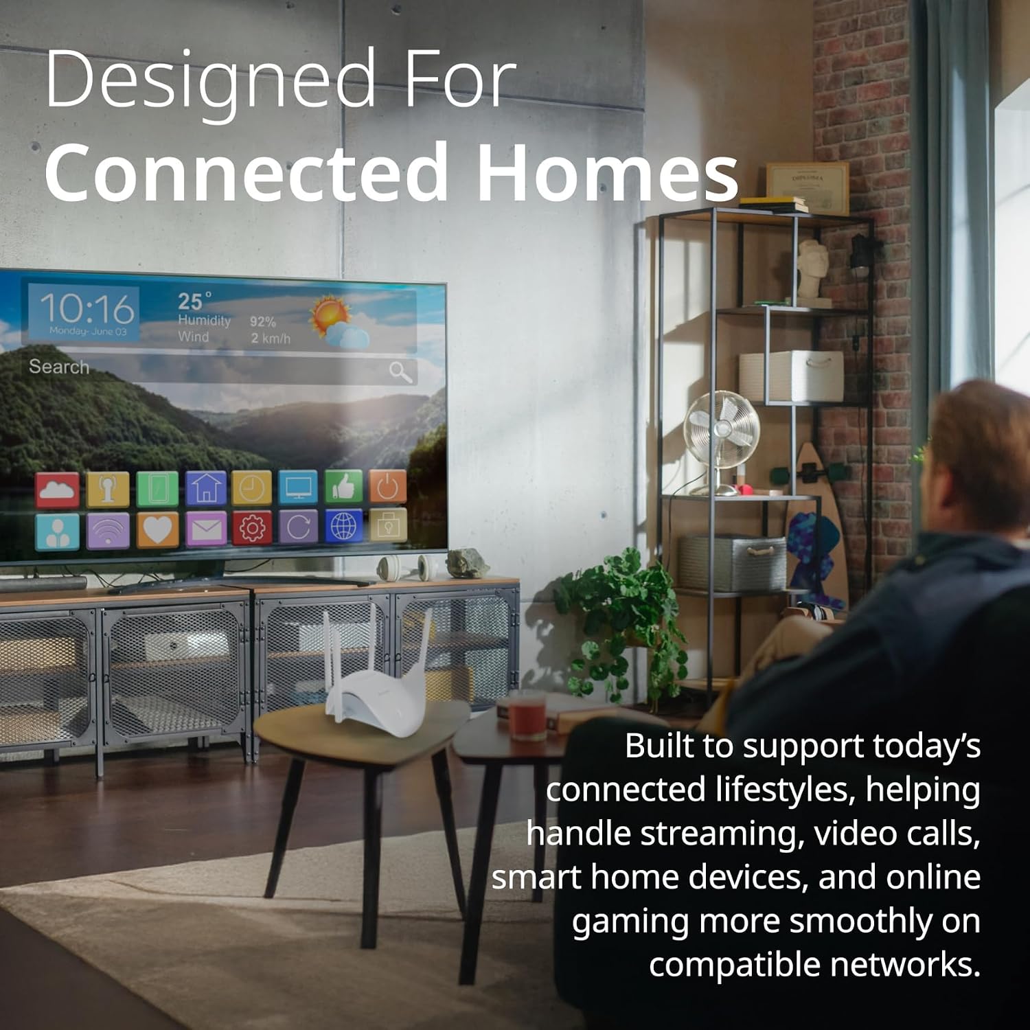 D-Link BE3600 Dual-Band Wi-Fi 7 Smart Router (R36) 4 x 2.5 GbE Multi-Gig Ports, Self-Optimizing AI, Mesh, Parental Controls, Enhanced Security, 4-Stream, Alexa/Google Ready, App Setup
