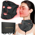 Red Light Therapy Mask For Face And Neck,850nm Near Infrared & Red Light,Rechargeable Led Face Mask For Anti-Aging, Skin Firming & Radiant Glow At Home