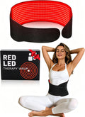 Red Light Therapy Belt, 600 High-Density LEDs Infrared Wrap with 5 Intensity Levels, 6 Timer Settings, Handheld Controller, Ideal Mother's Day Gift for Mom, Women, Men