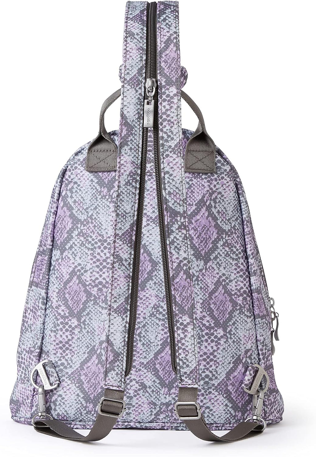 Baggallini Naples Convertible Backpack - Travel Sling Crossbody - 12' Nylon Handbag w/RFID & Padded Tablet Sleeve