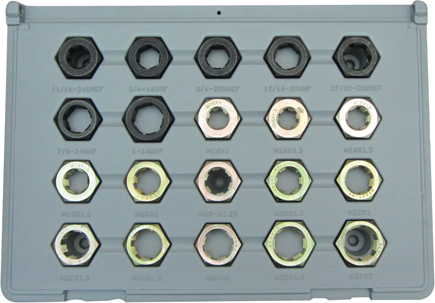 Lang Tools (2599) 20-Pc. Spindle Thread Restorer Die Set