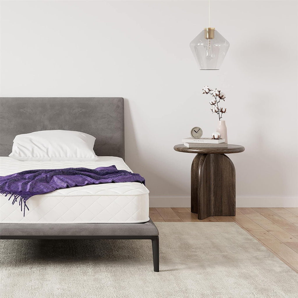 Signature Sleep 6' Coil Mattress made with CertiPUR-US® certified foam , Twin,White