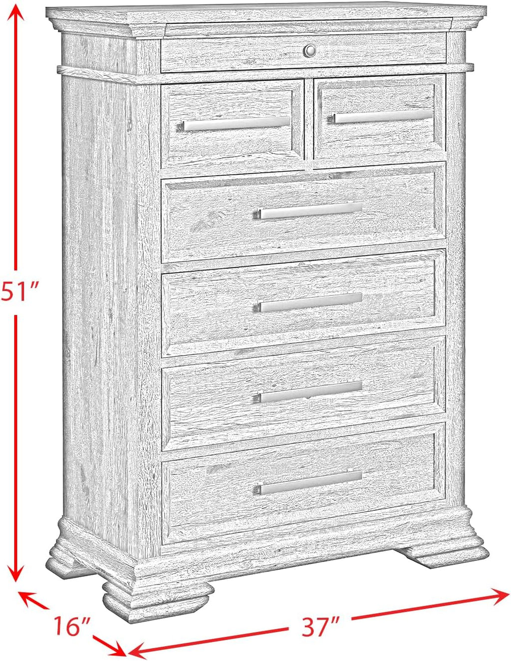 Picket House Hyde Twin Sleigh Storage 3PC Bedroom Set in Charcoal