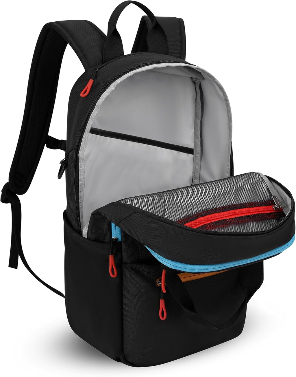 Sherpani Camden, Convertible Backpack, 3 in 1 Tote Bag, 18L Travel Backpack, Crossbody Bag, Cross Body Purse, Travel Gifts, RFID Protection, Fits 13' Laptop (Chromatic)