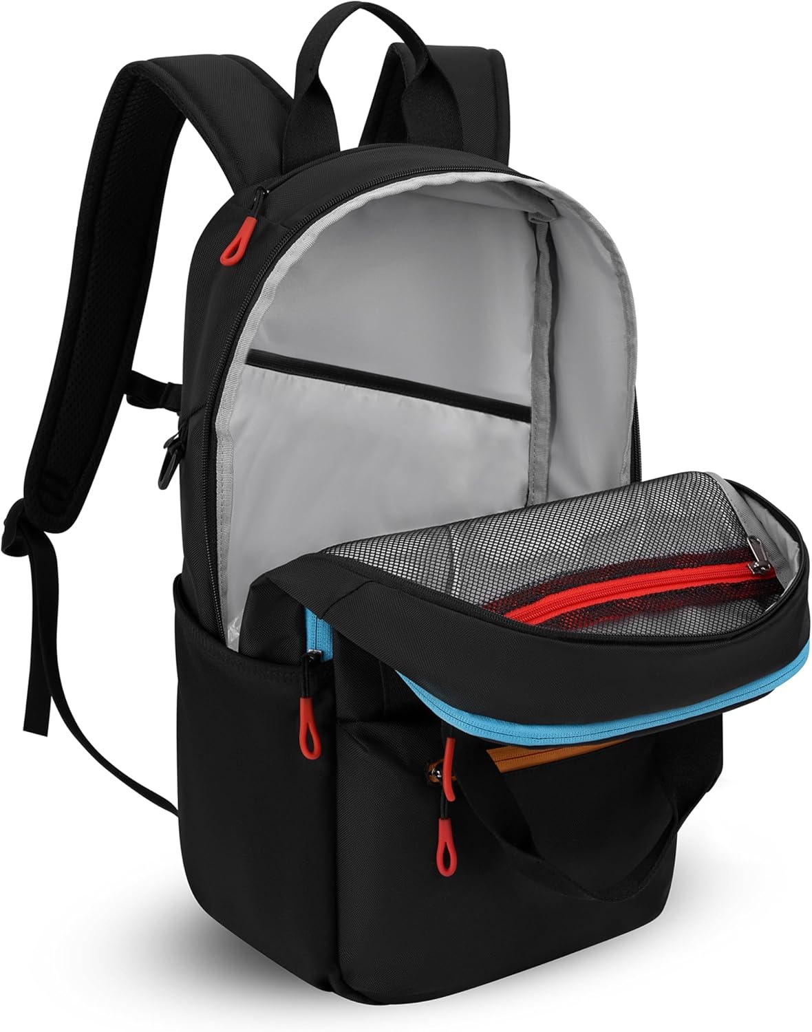 Sherpani Camden, Convertible Backpack, 3 in 1 Tote Bag, 18L Travel Backpack, Crossbody Bag, Cross Body Purse, Travel Gifts, RFID Protection, Fits 13' Laptop (Chromatic)