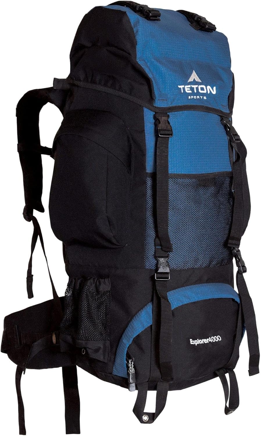 TETON 65L Explorer Internal Frame Backpack for Hiking, Camping, Backpacking, Rain Cover Included