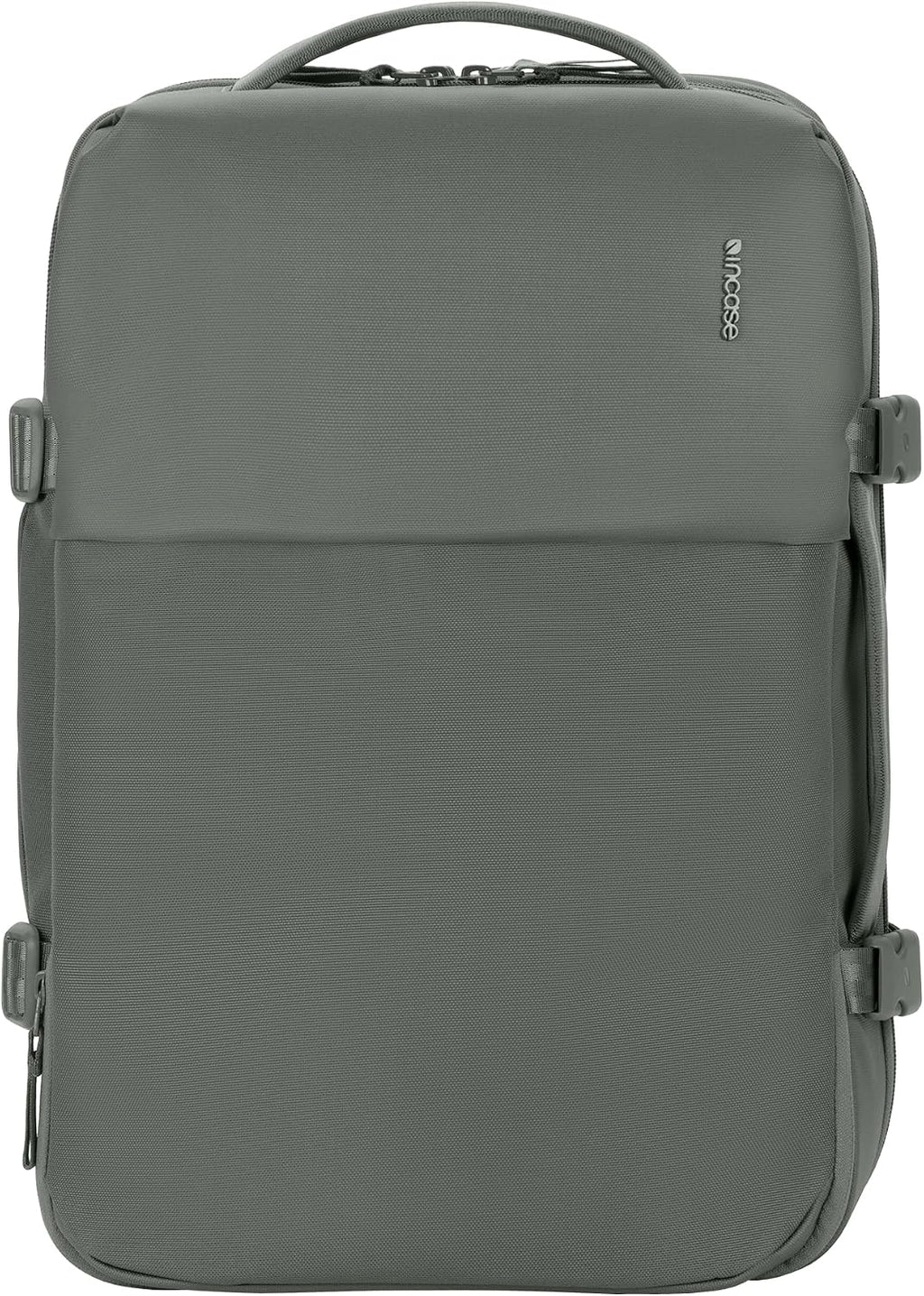 Incase A.R.C. Travel Backpack 38L – Expandable Carry On Luggage, Fits up to 17' Laptop – Butterfly Opening, Quick Access Pocket, Shoe Storage – Airplane Travel Essentials, Weekend Bag – Smoked Ivy