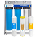 Express Water Whole House Water Filter System | HEAVY METAL | 3 Stage Water Purifier Whole Home, Heavy Metal Filter Produces Overachieving H2O, Targets Lead, Arsenic, Chromium, Reduces Chlorine