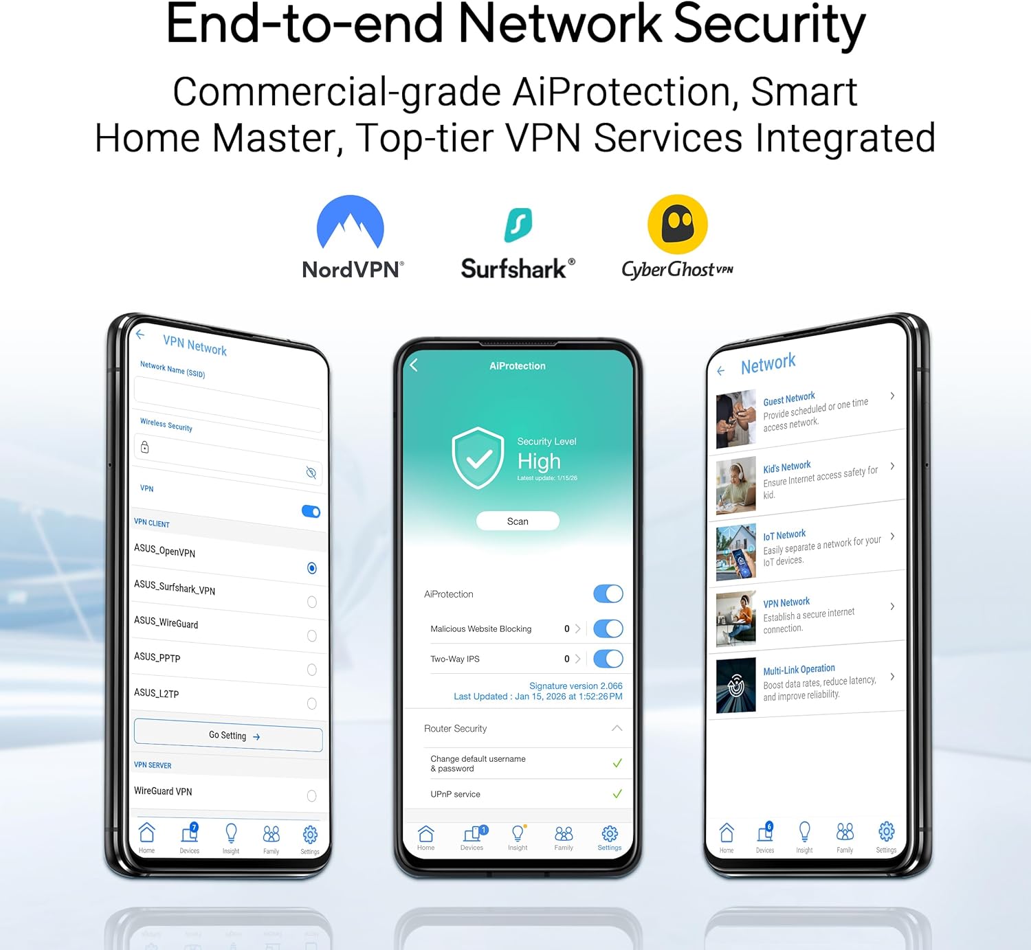 ASUS RT-BE90U Tri-Band WiFi 7 Router: Commercial-Grade Network Security, AiMesh Extendable Router, Quad 2.5G Ports, Smart Home Master