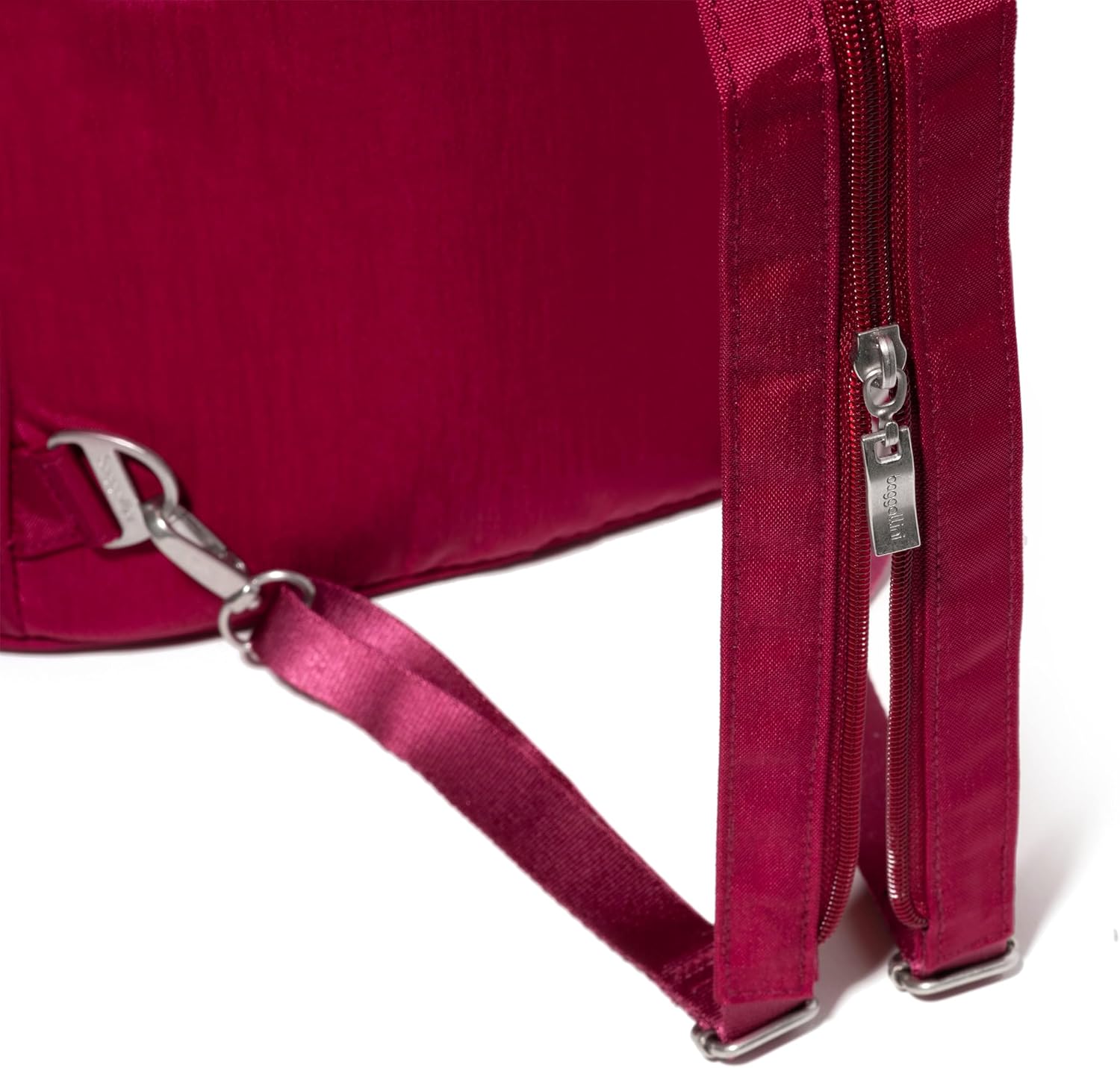 Baggallini Naples Convertible Backpack - Travel Sling Crossbody - 12' Nylon Handbag w/ RFID & Padded Tablet Sleeve