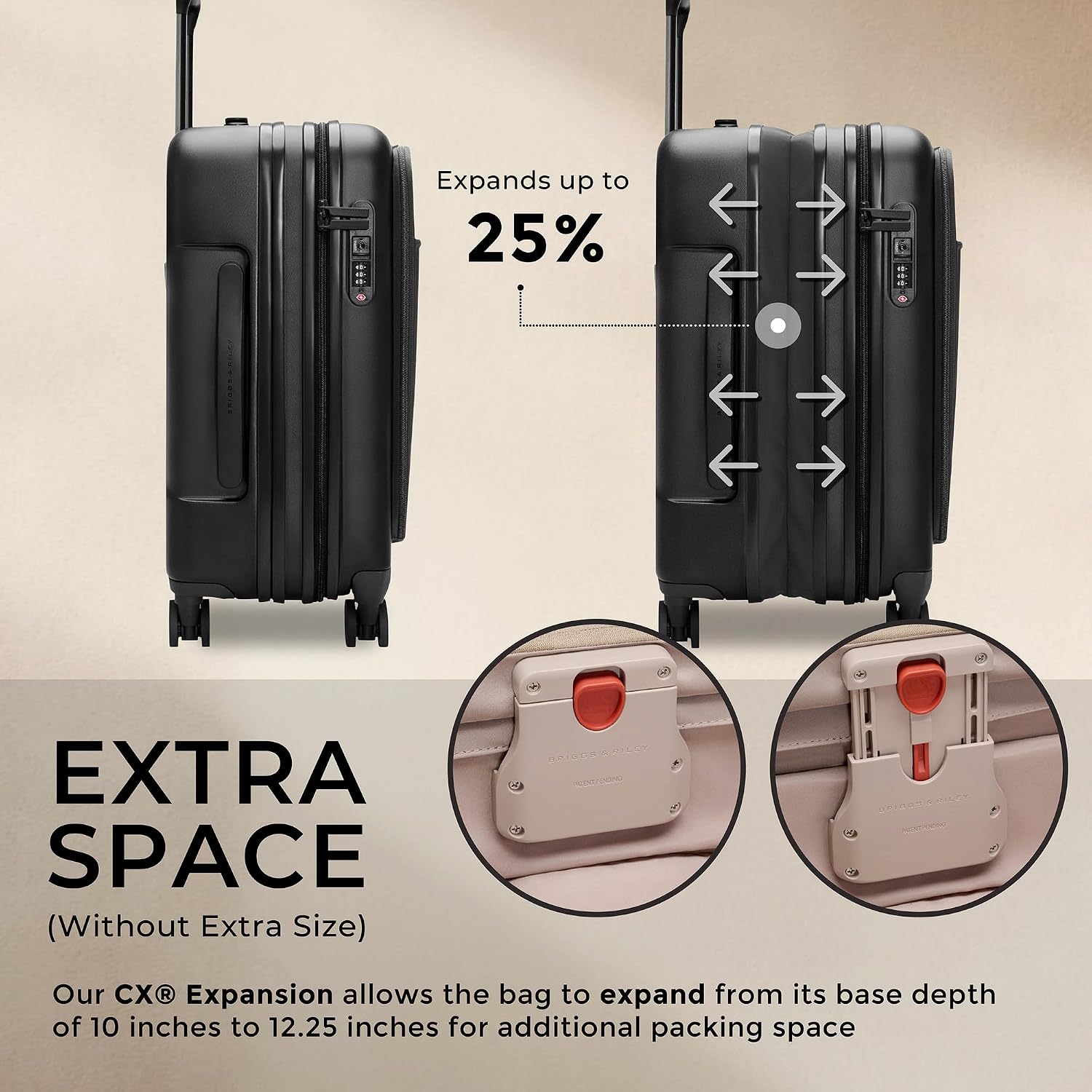 Briggs & Riley Sympatico Essential Front Pocket Carry-On Expandable Spinner
