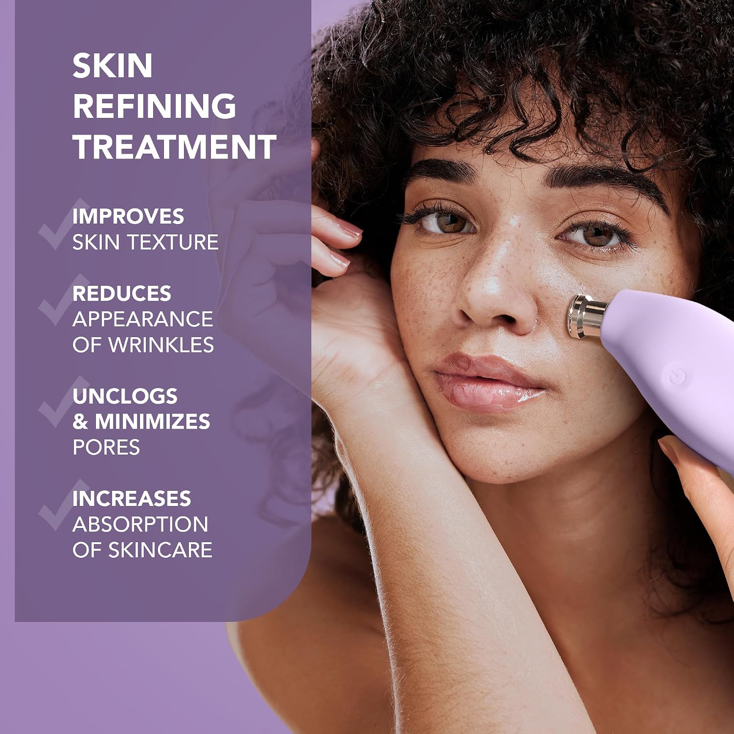 FOREO KIWI derma Microdermabrasion Machine Whitehead & Black Head Remover for Face - Skin Care Tools - Blackhead Extractor - No Pore Strips Suction - Vacuum Blackhead Remover