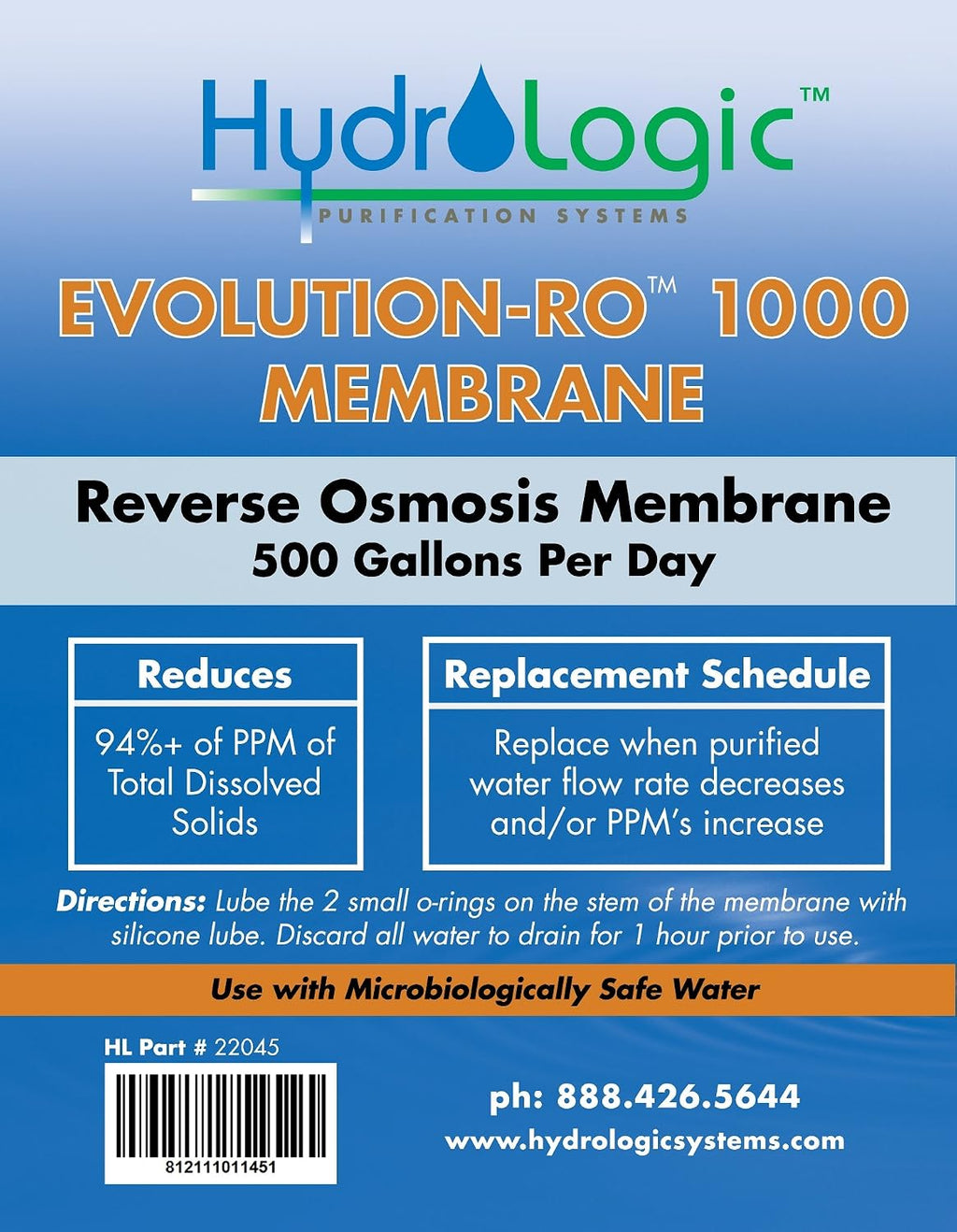 Hydro-Logic® Evolution RO1000™ High Flow System