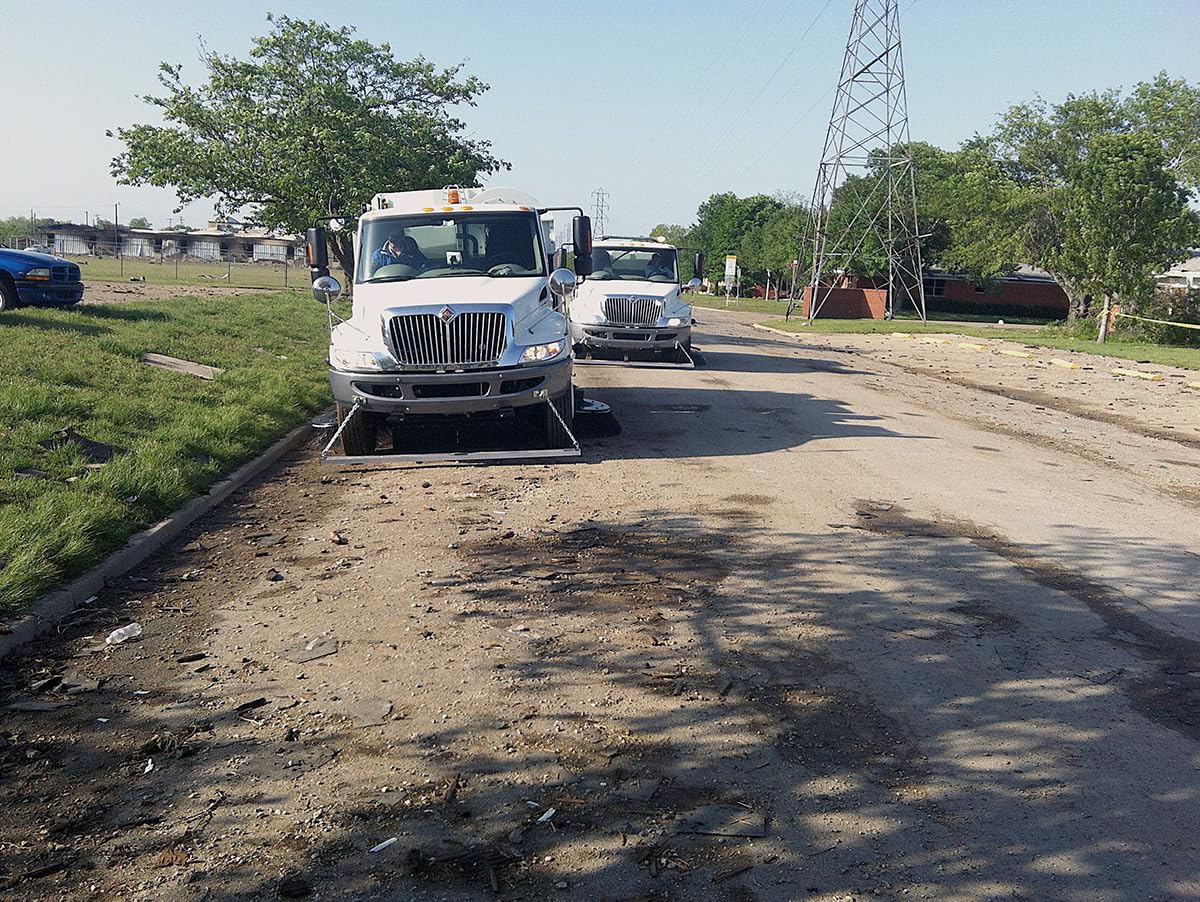 Master Magnetics Magnetic Road Sweeper - Hang-Type for Vehicle Attachment - Metal Debris Pickup Tool for Construction Site Floor and More - 72' Sweeping Width - 1.75' High x 5' Deep