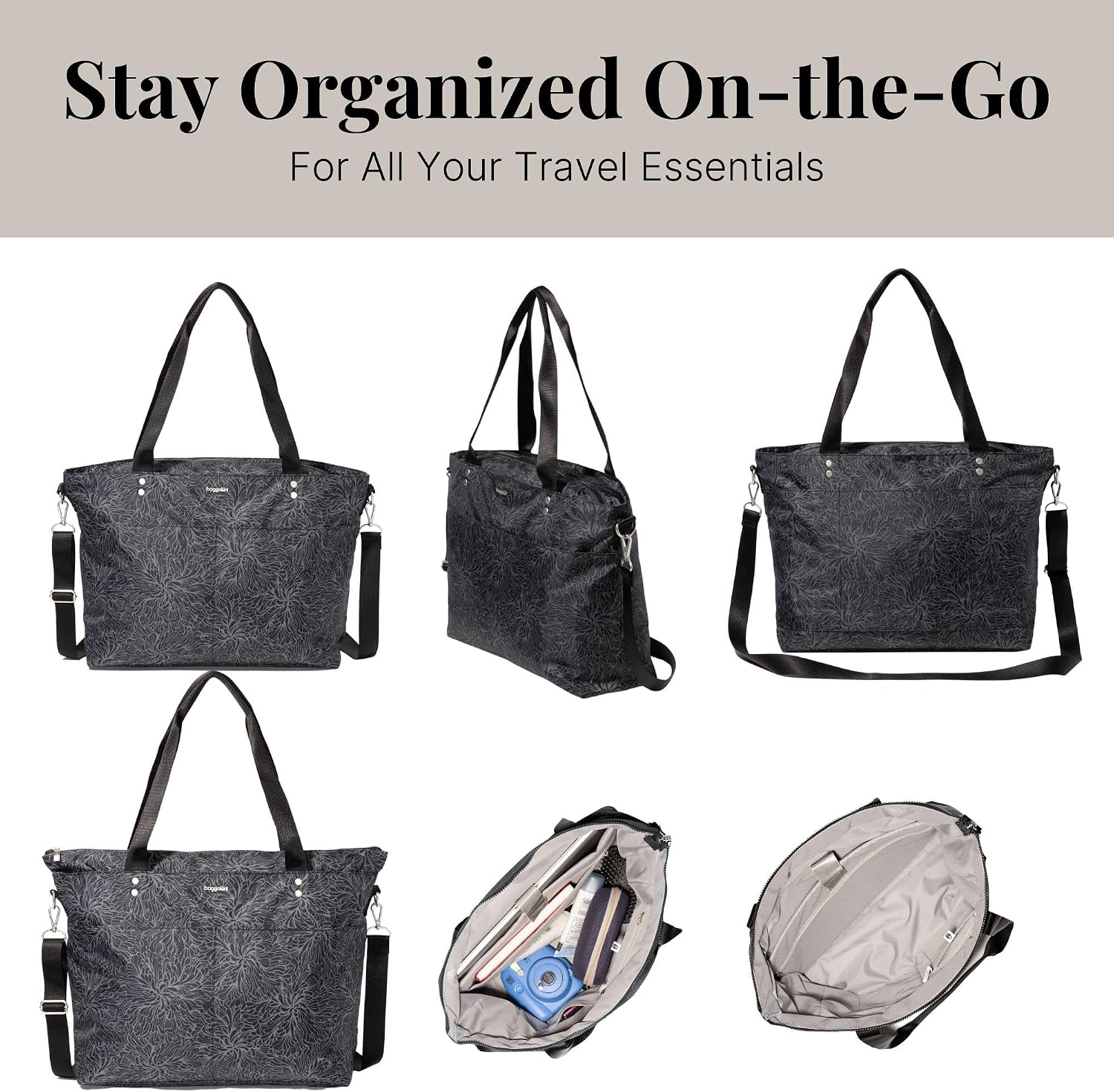 Baggallini Carryall Laptop Tote