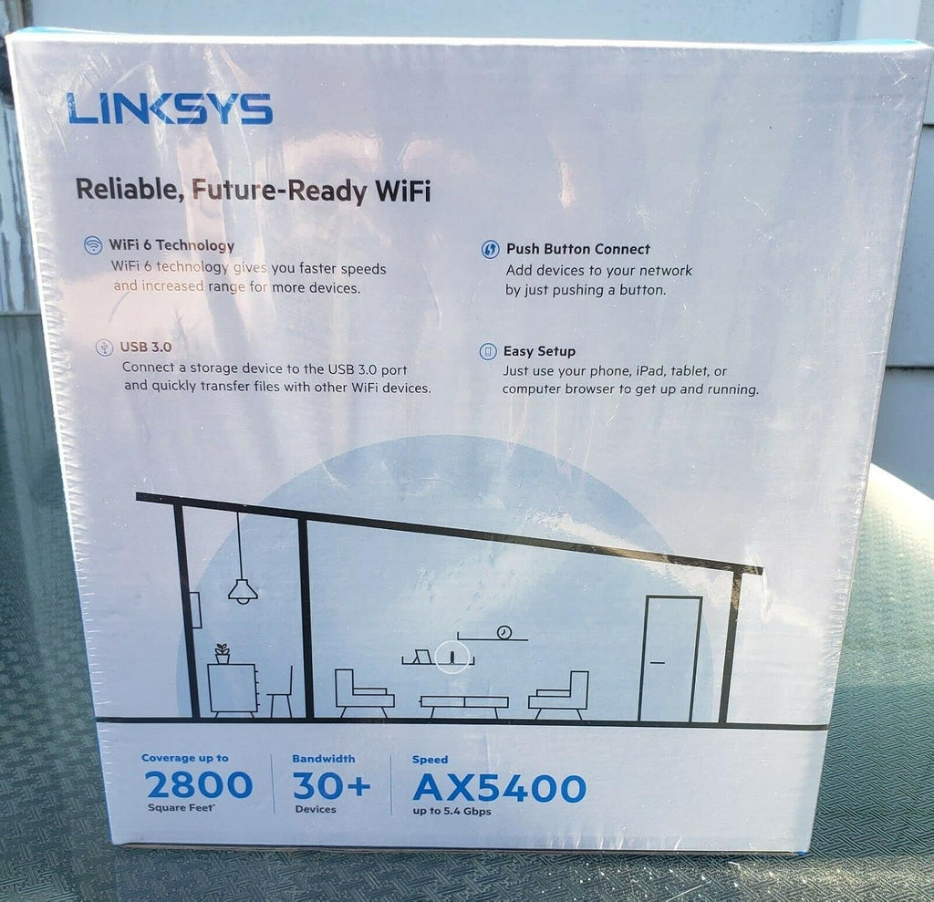Linksys E9450 Wi-Fi 6 Dual-Band AX5400 Router