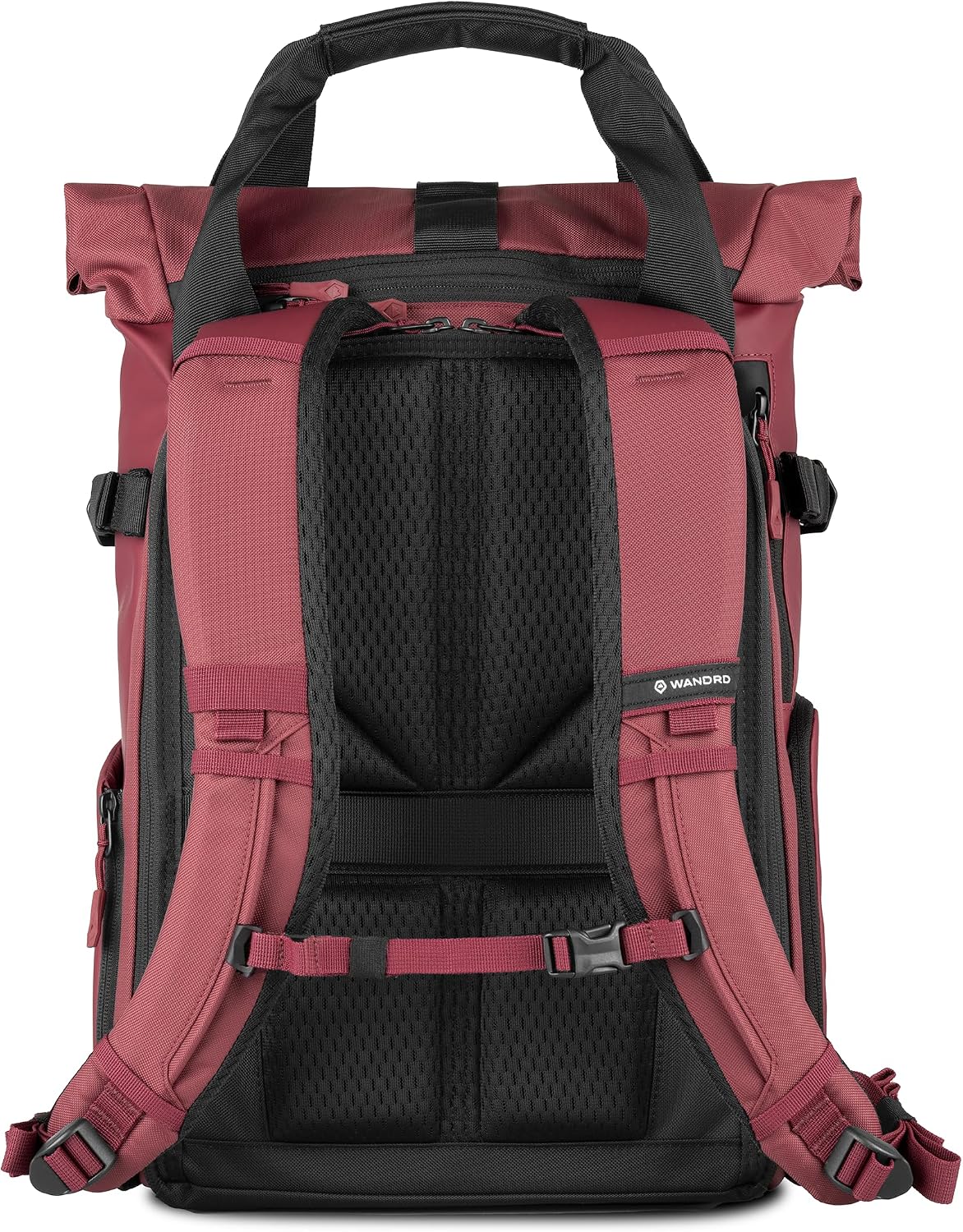 WANDRD PRVKE Rolltop 21L V4 Camera Backpack – Expandable Weatherproof Travel Bag with Laptop Sleeve and Clamshell Opening