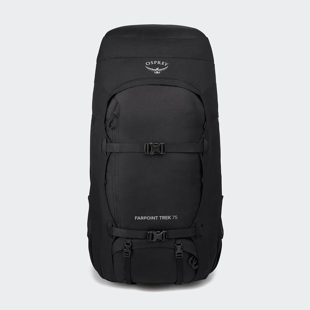 Osprey Farpoint Trek 75L Men's Travel Backpack, Black