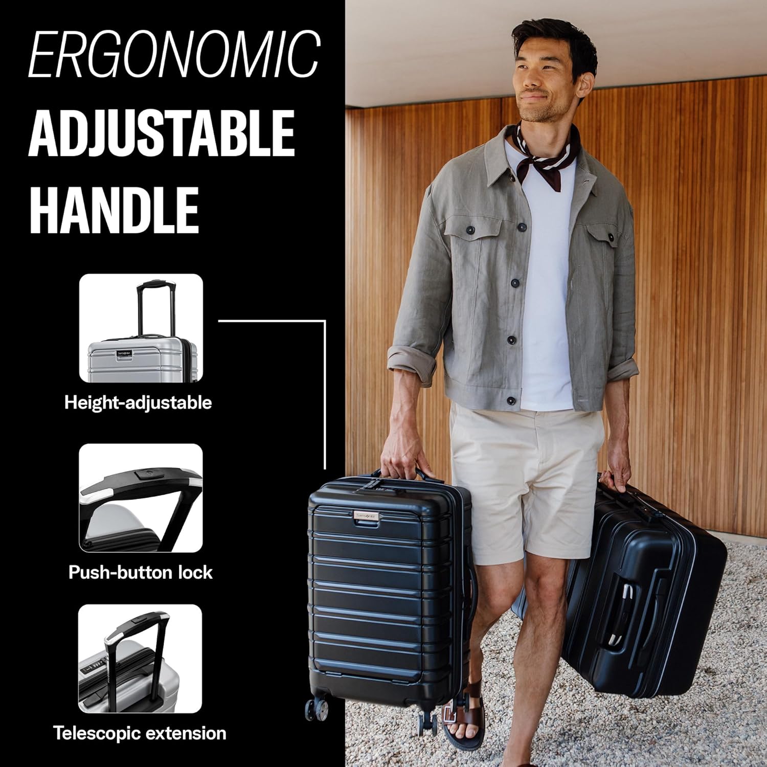 Samsonite Omni 2 Hardside Expandable Luggage with Spinner Wheels, Pro Carry-on, Lagoon Blue