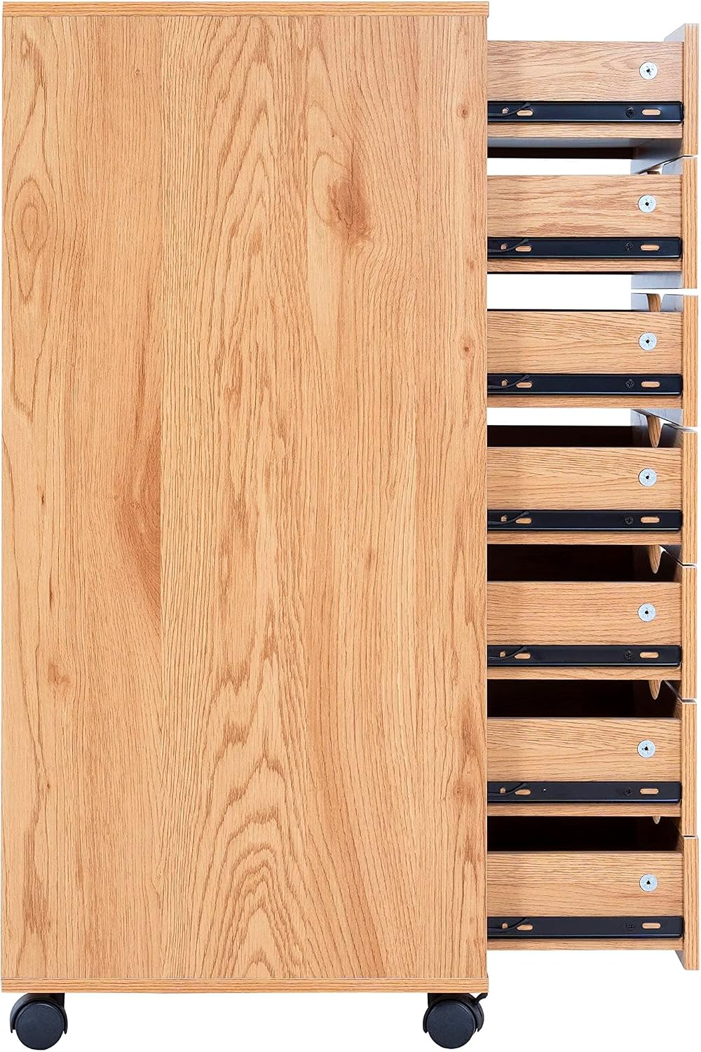 Naomi Home Multi-Drawer Storage Cabinet with 7 Drawers, Compact Organizer for Living Spaces & Home Storage