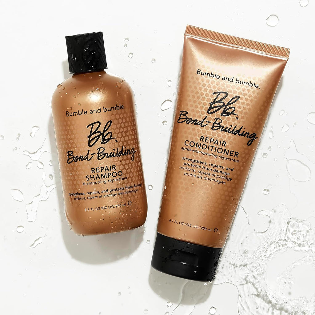 Bumble and bumble. Bond-Building Hair Repair Shampoo | Strengthens and Prevents Breakage| Smooths Frizz, Adds Shine | For Damaged Curly, Wavy, Straight Hair Types