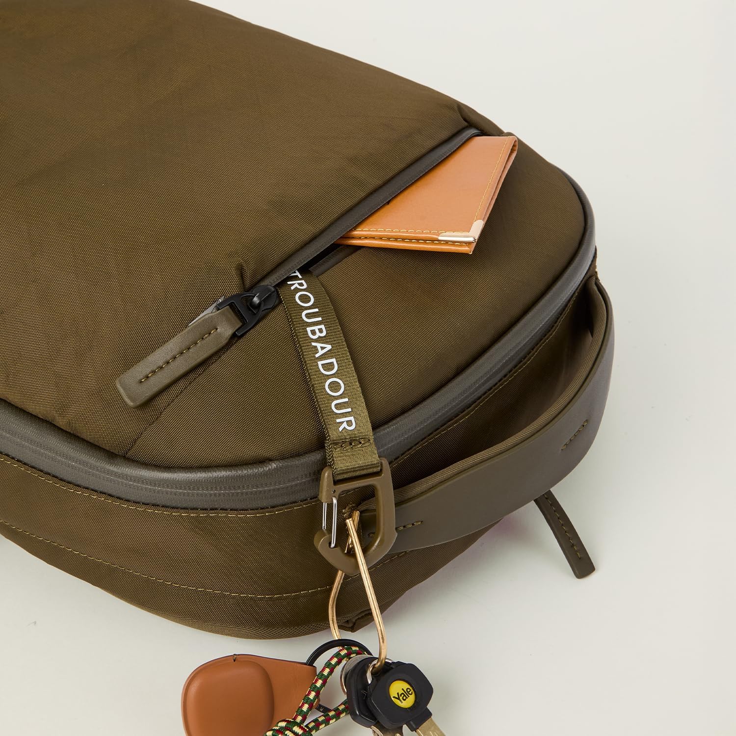 Troubadour Apex Backpack 4.0 EPX Edition - Ultra-Durable 22L Laptop Backpack with Recycled EPX Fabric, Fits 17' Laptop - Lightweight, Travel & Work Backpack – Olive
