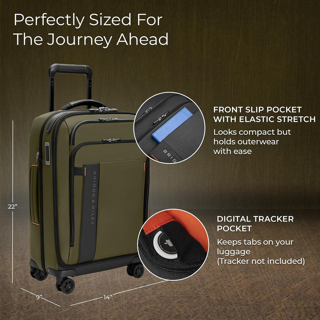 Briggs & Riley ZDX Essential Carry-on Expandable Spinner
