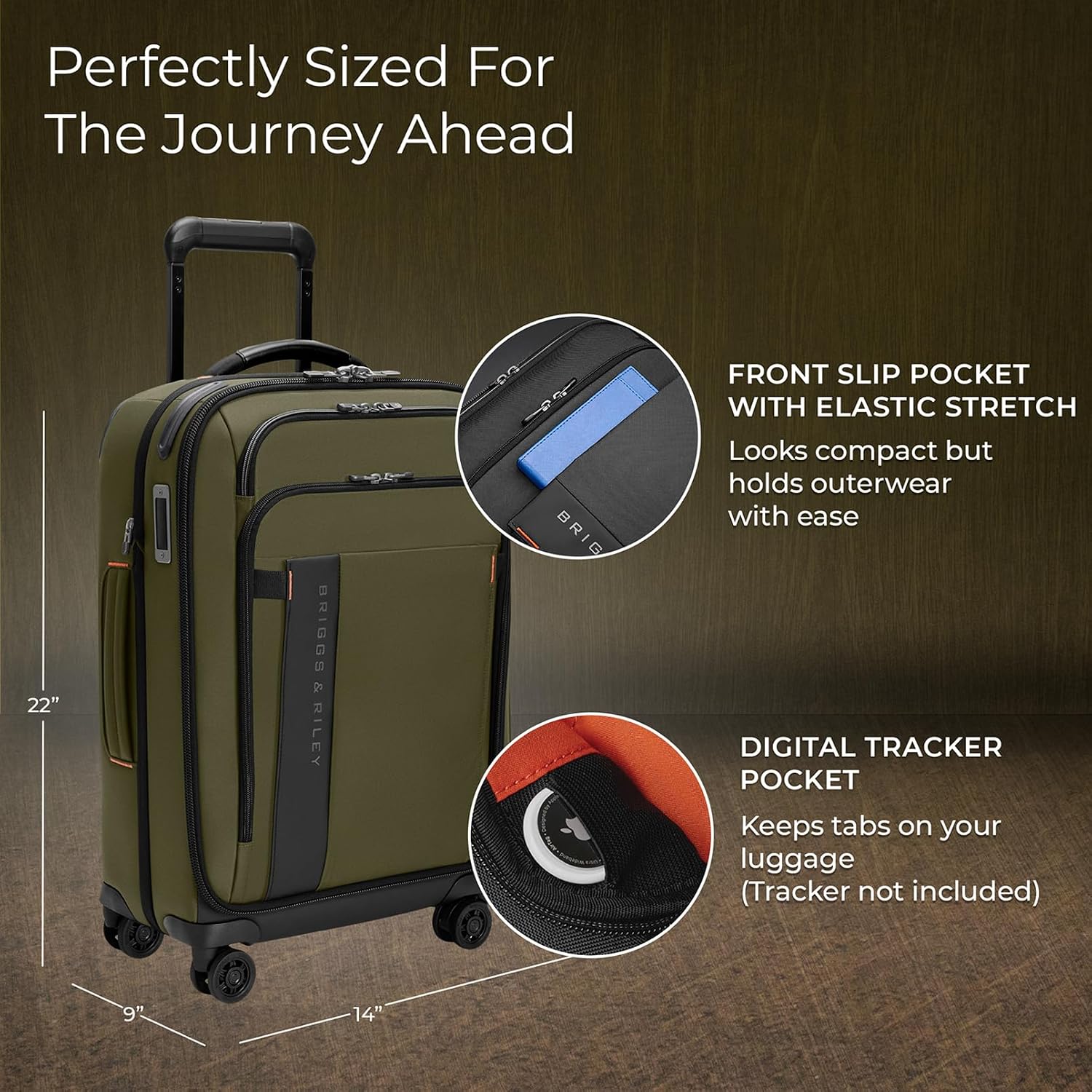 Briggs & Riley ZDX Essential Carry-on Expandable Spinner