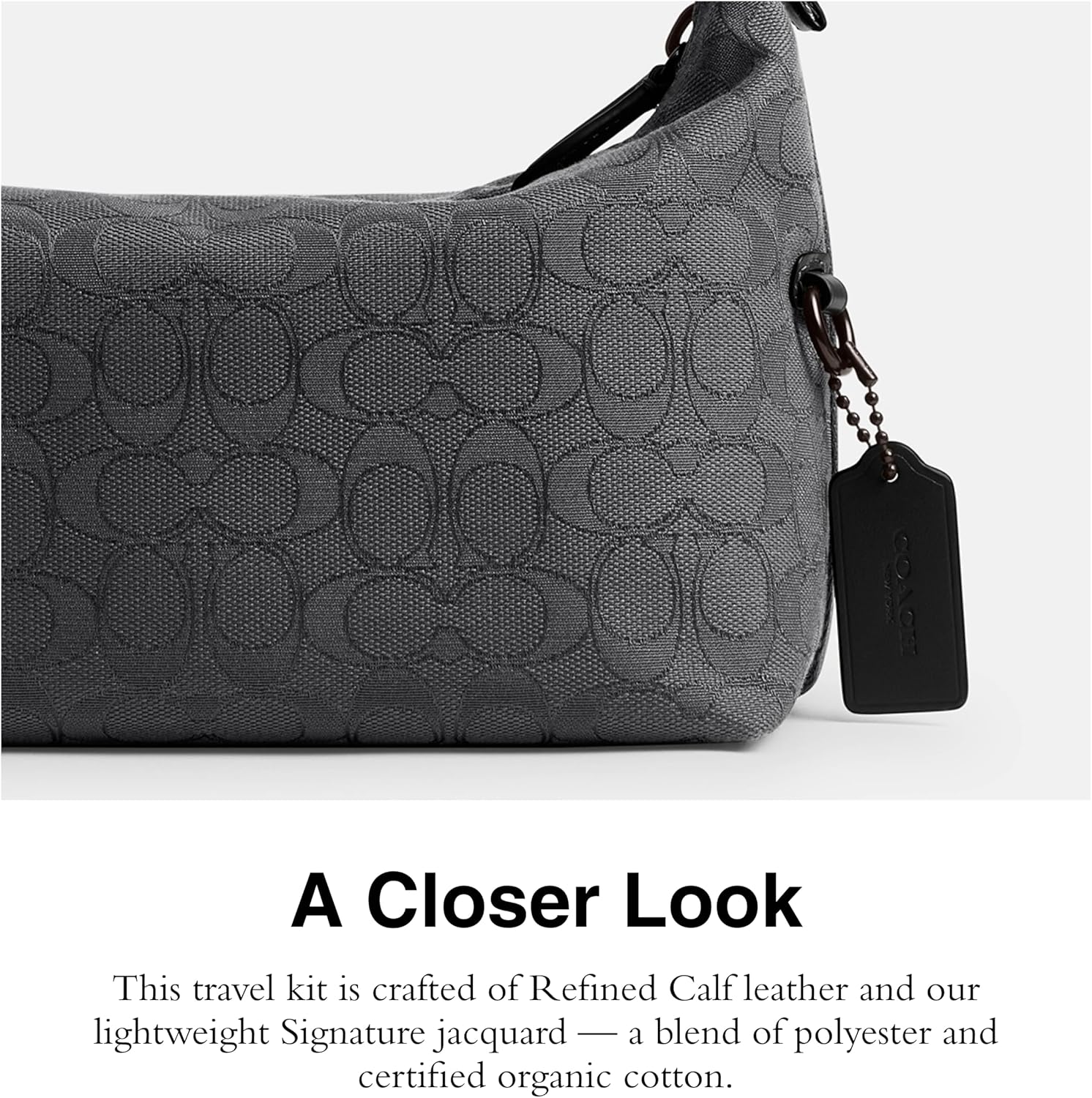 Coach Men's Travel Kit with Speed Clip