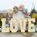 4FT Love Marquee Letters for Valentines Day Decorations, Large Love Light Up Letters for Wedding Decor, Romantic Wedding Engagement Proposal Anniversary Decoration for Party Decor
