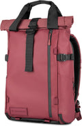 WANDRD PRVKE Rolltop 21L V4 Camera Backpack – Expandable Weatherproof Travel Bag with Laptop Sleeve and Clamshell Opening