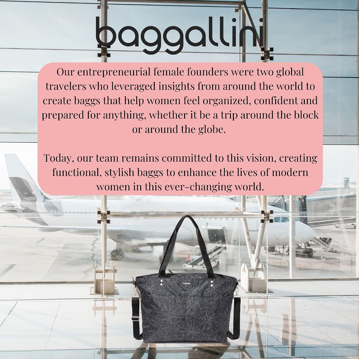 Baggallini Carryall Laptop Tote