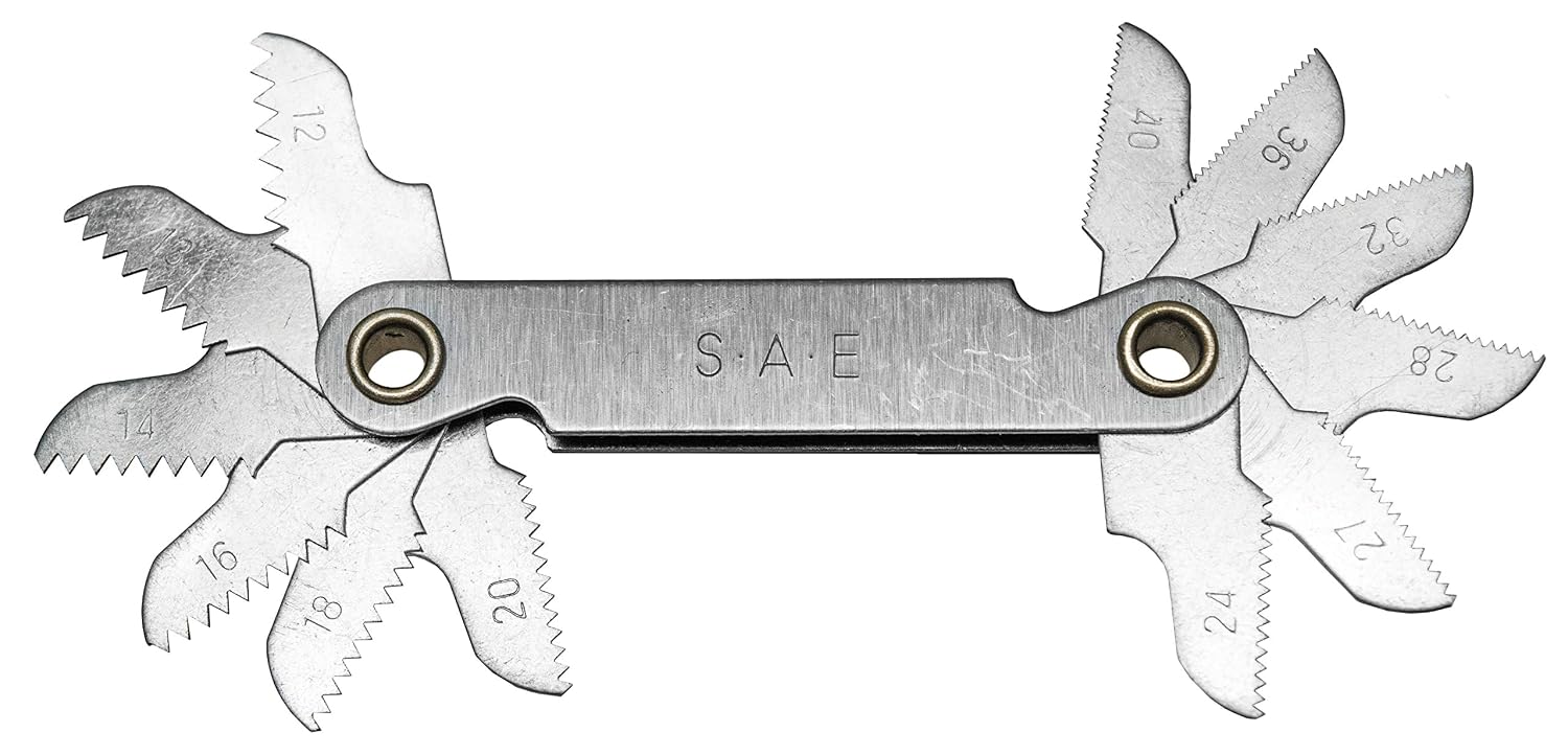 Century Drill & Tool 98900 Fractional Tap and Die Set, 40-Piece, Steel