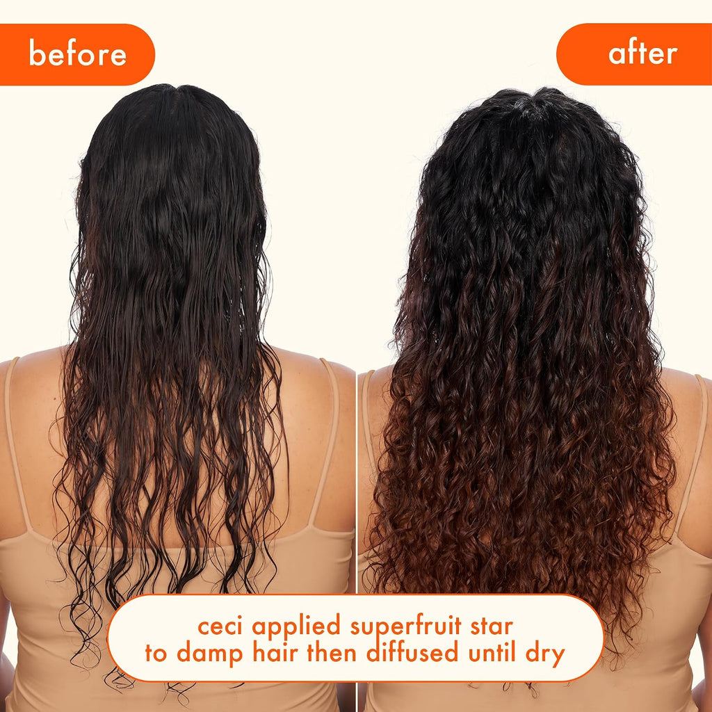 amika supersized superfruit nourish + style set | for fine-to-thick hair types 1-3c seeking softer and more conditioned hair, liter set for soft hair