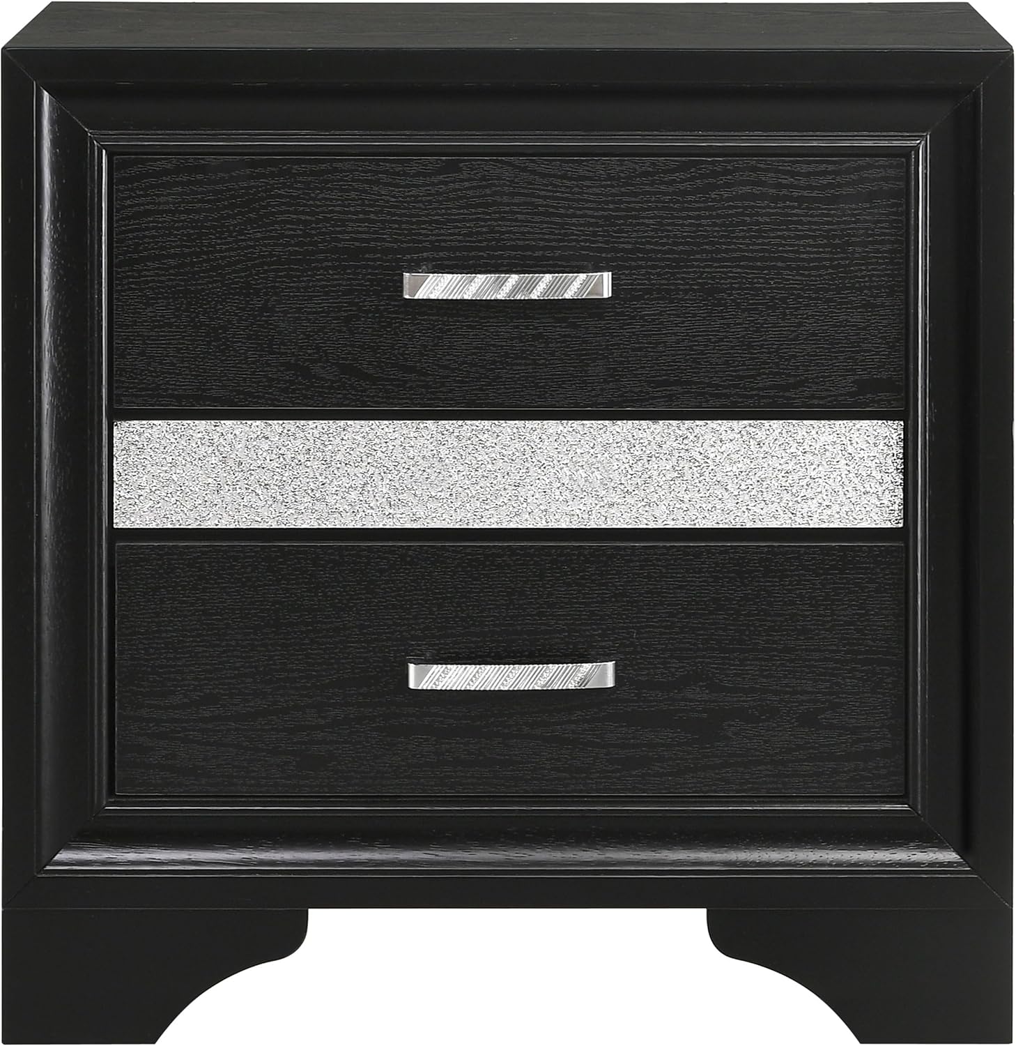 Black 4-piece Twin Bedroom Set