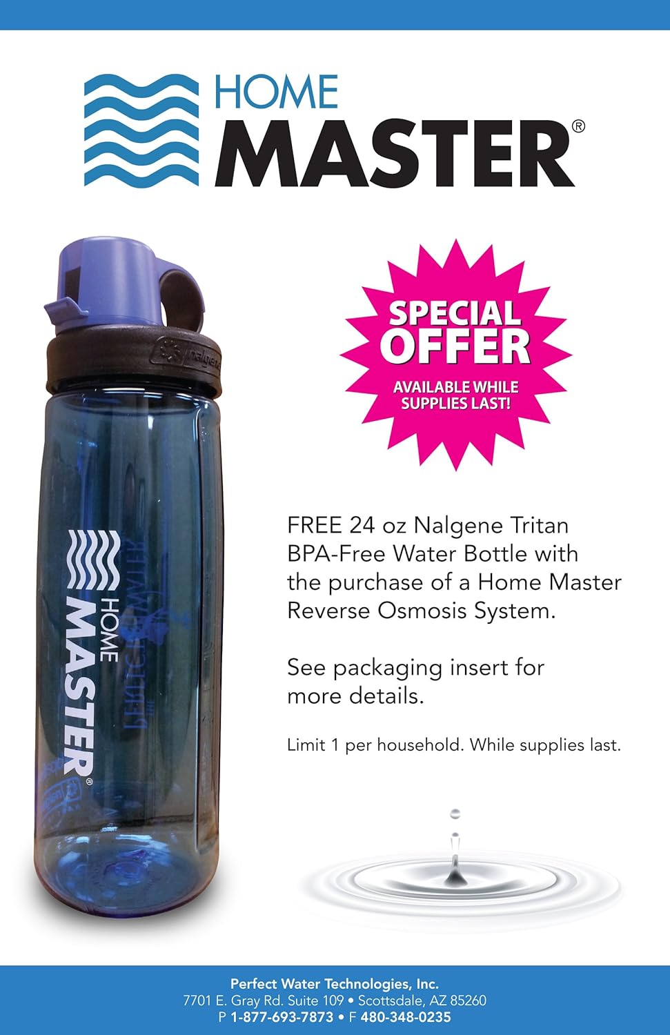 Home Master HydroGardener TMA-HG-Pro Pro Advanced Remineralizing Garden and Hydroponic Reverse Osmosis Water Filtration System, White