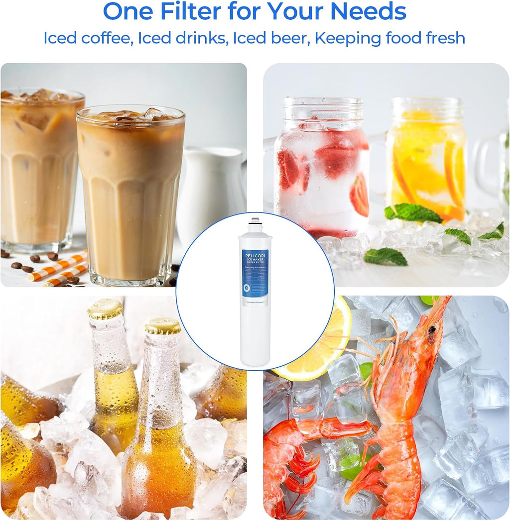 4HC-H Water Filter Replacement, Compatible with Hoshizaki H9655-11, Filtration System H9320-51, H9320-52, and H9320-53 (2 Pack)