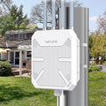 WAVLINK AX3000 Outdoor WiFi 6 Extender Long Range, Outdoor Wireless Access Point, Active PoE, 4x8dBi Antennas,Work with Starlink/Cameras/Router,IP67,Up to 256 Devices for Farm,Yard,RV