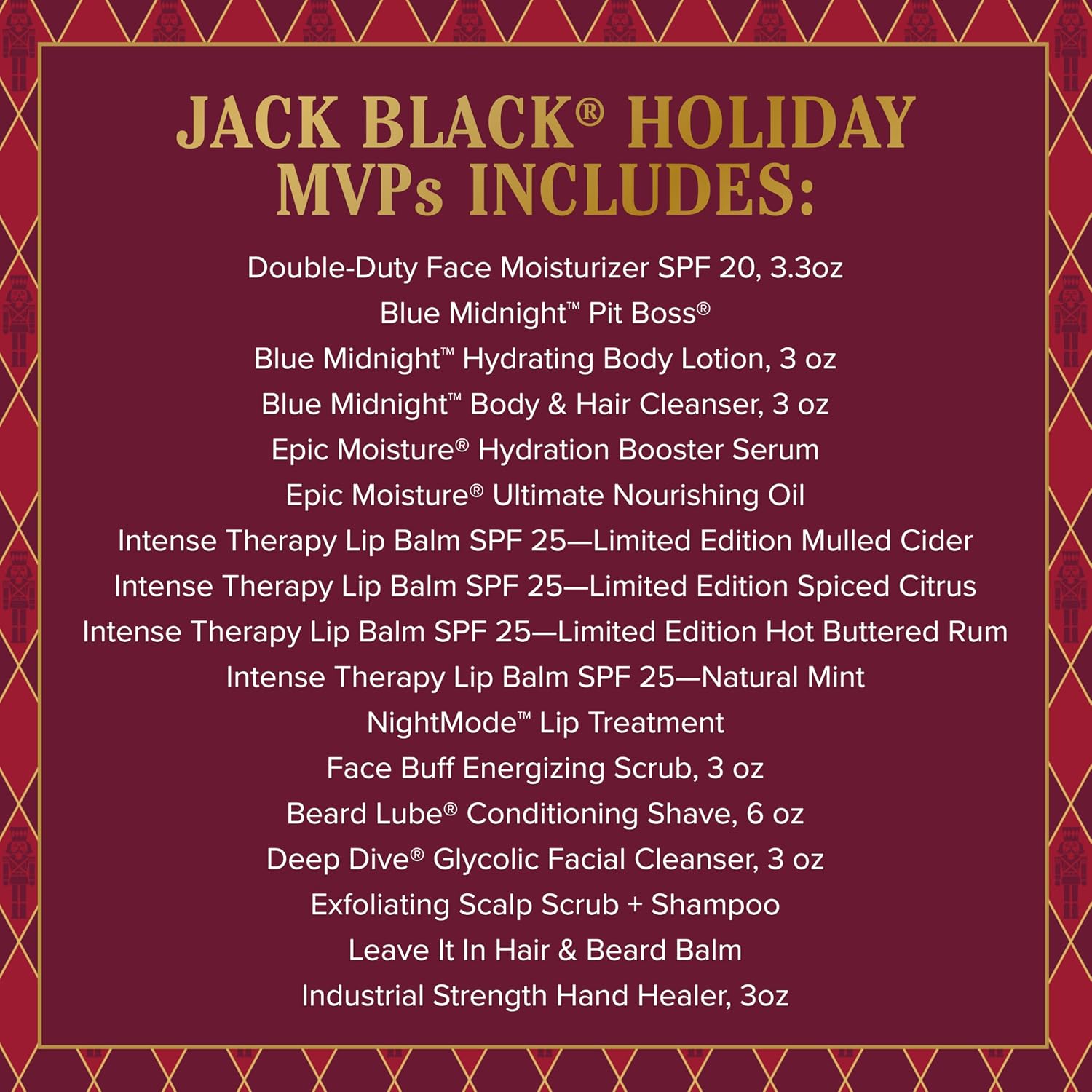 Jack Black Body Collection Set for Men - Mens Body Wash, Pit Boss Men's Deodorant, Body Lotion, Grooming Kit