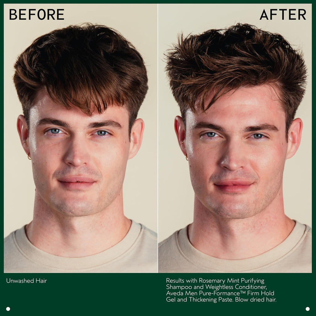 Aveda Rosemary Mint Purifying Shampoo | Clarifying Shampoo | Gently Removes Buildup, Adds Shine | For Normal to Oily Hair, Fine to Medium Hair Types | Invigorating Aroma| 97% Naturally Derived*