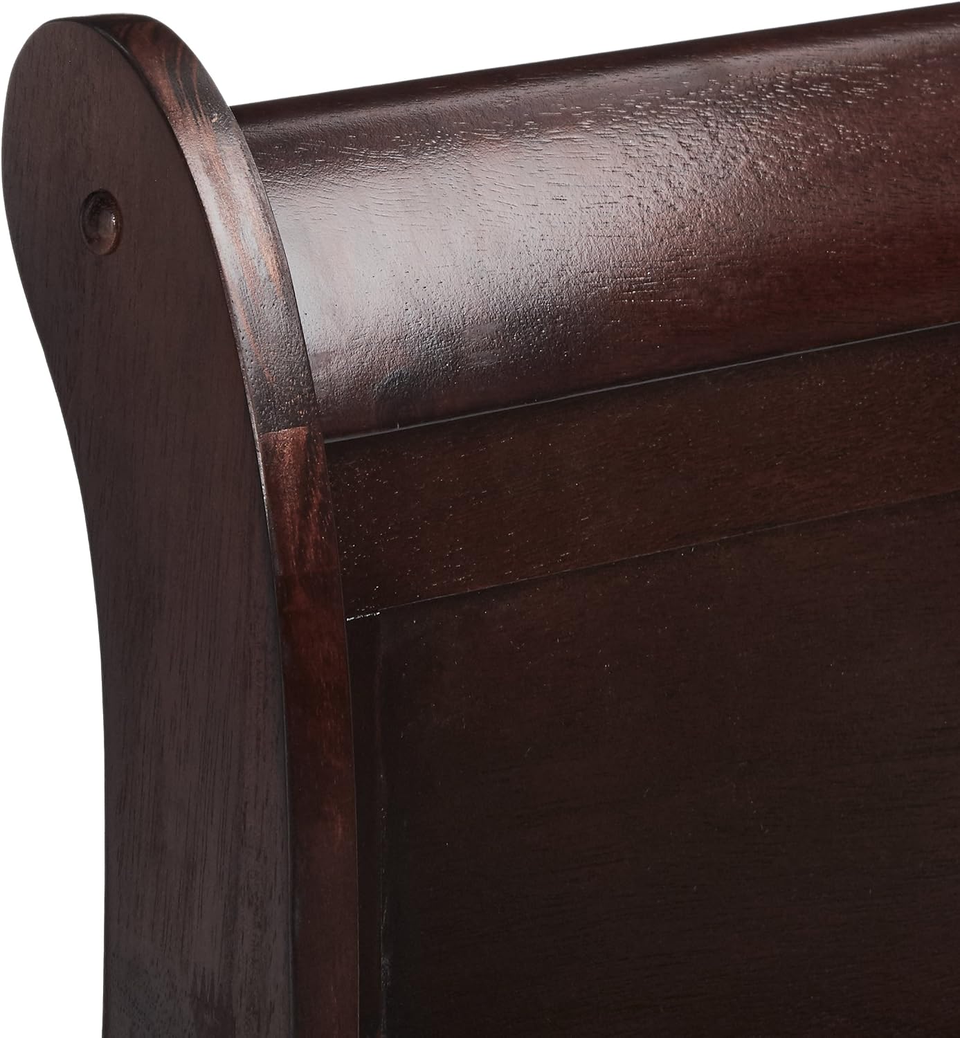 Signature Design by Ashley Alisdair Traditional King/California King Sleigh Headboard & Footboard ONLY, Dark Brown