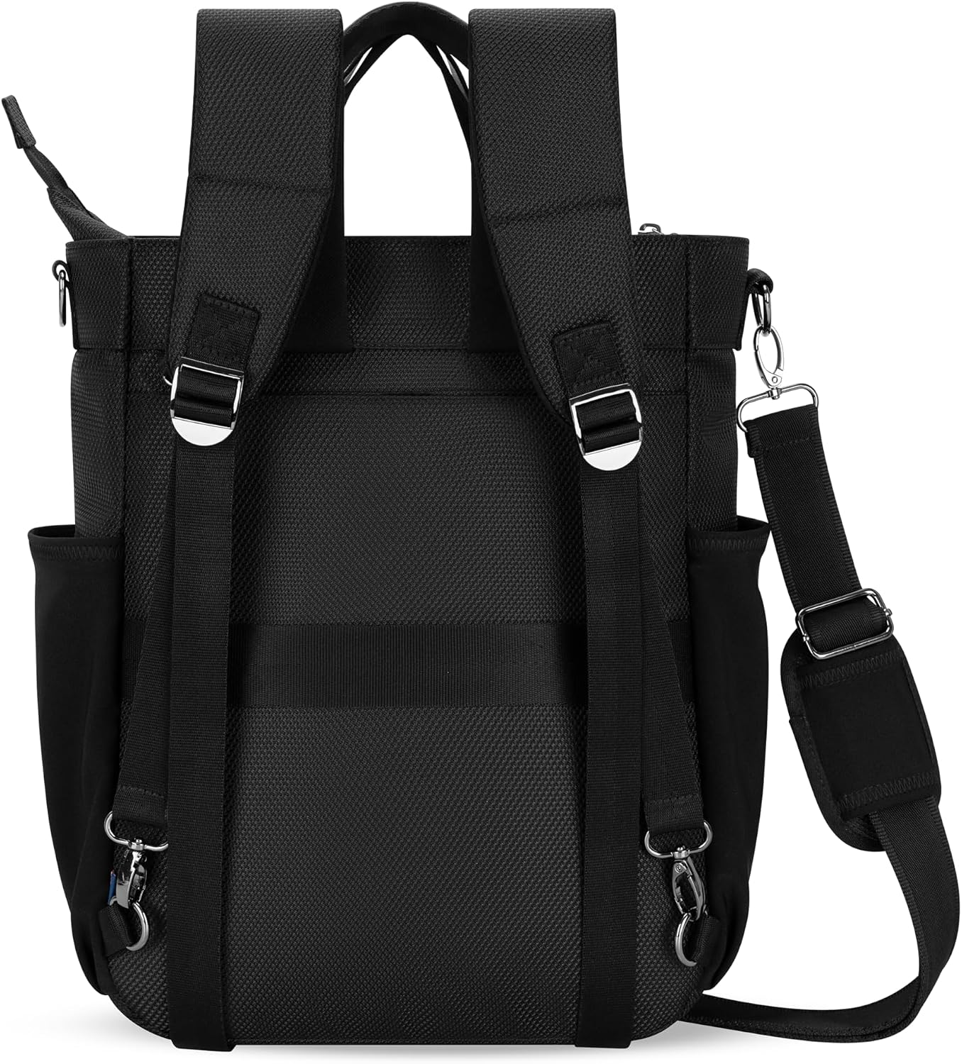 Sherpani Soleil, Anti Theft Convertible Backpack, 3 in 1 Tote, Crossbody Purse, 18L Travel Bag, Fits 13' Laptop (Straw Signature)