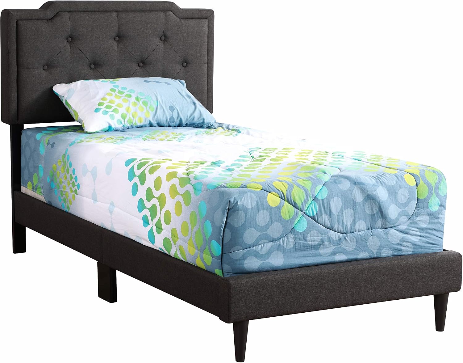 GOWE Stylish Black Twin Bed for Modern Spaces